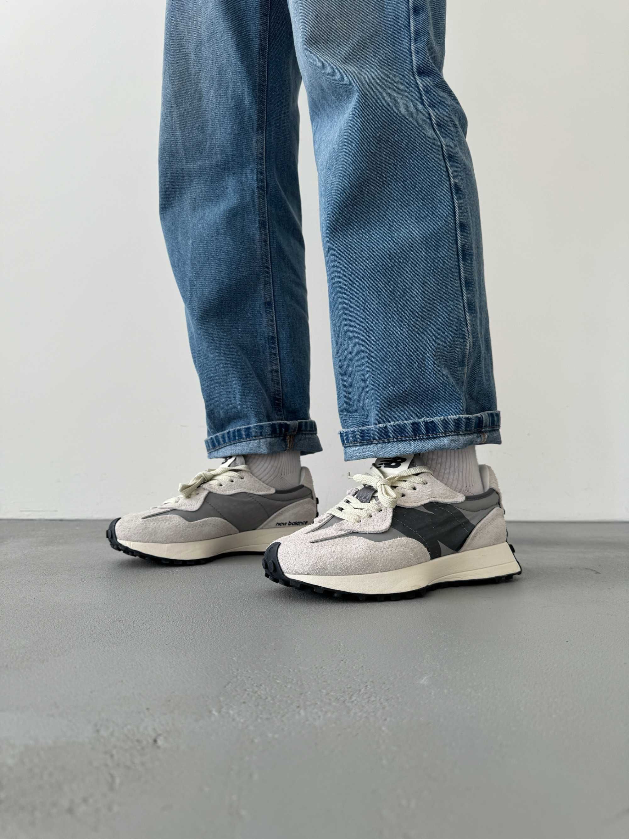 ‼️ Кросівки New Balance 327 Grey Logo