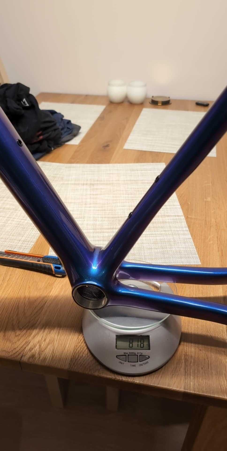 Rama Frameset Bigrock Sohtea 54 (geometria taka jak Aethos) - 815g