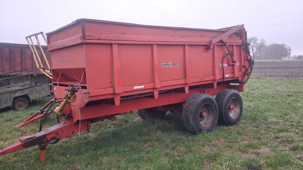 Rozrzutnik obornika Gilibert 10 ton, tandem, nie:Rock, deguillaume