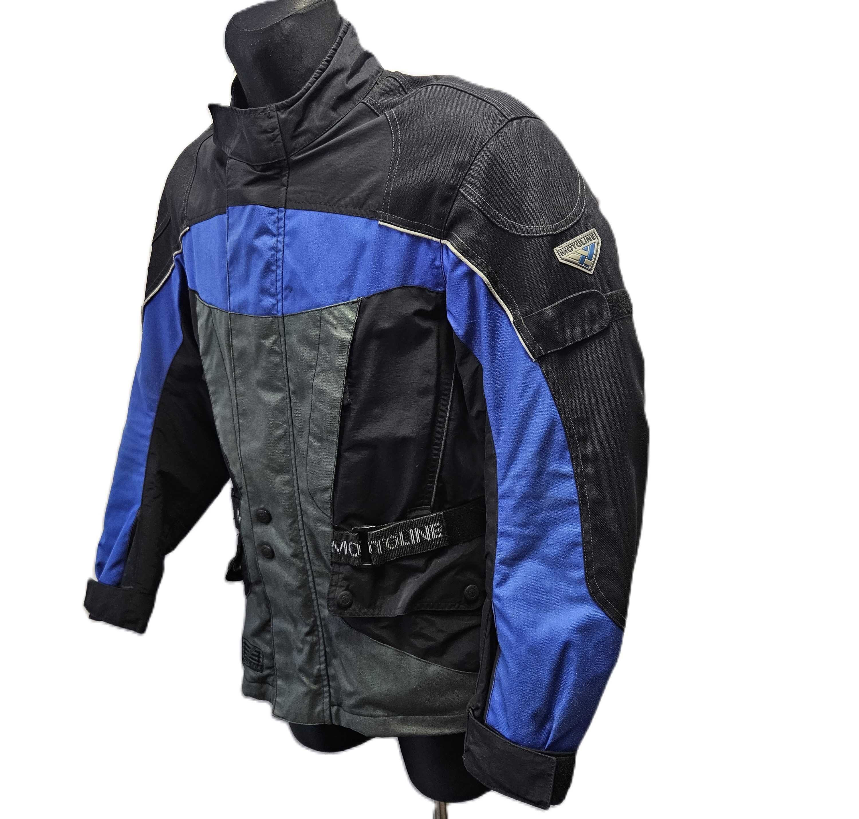 MOTOline Męska kurtka motocyklowa tekstylna M (k1567)