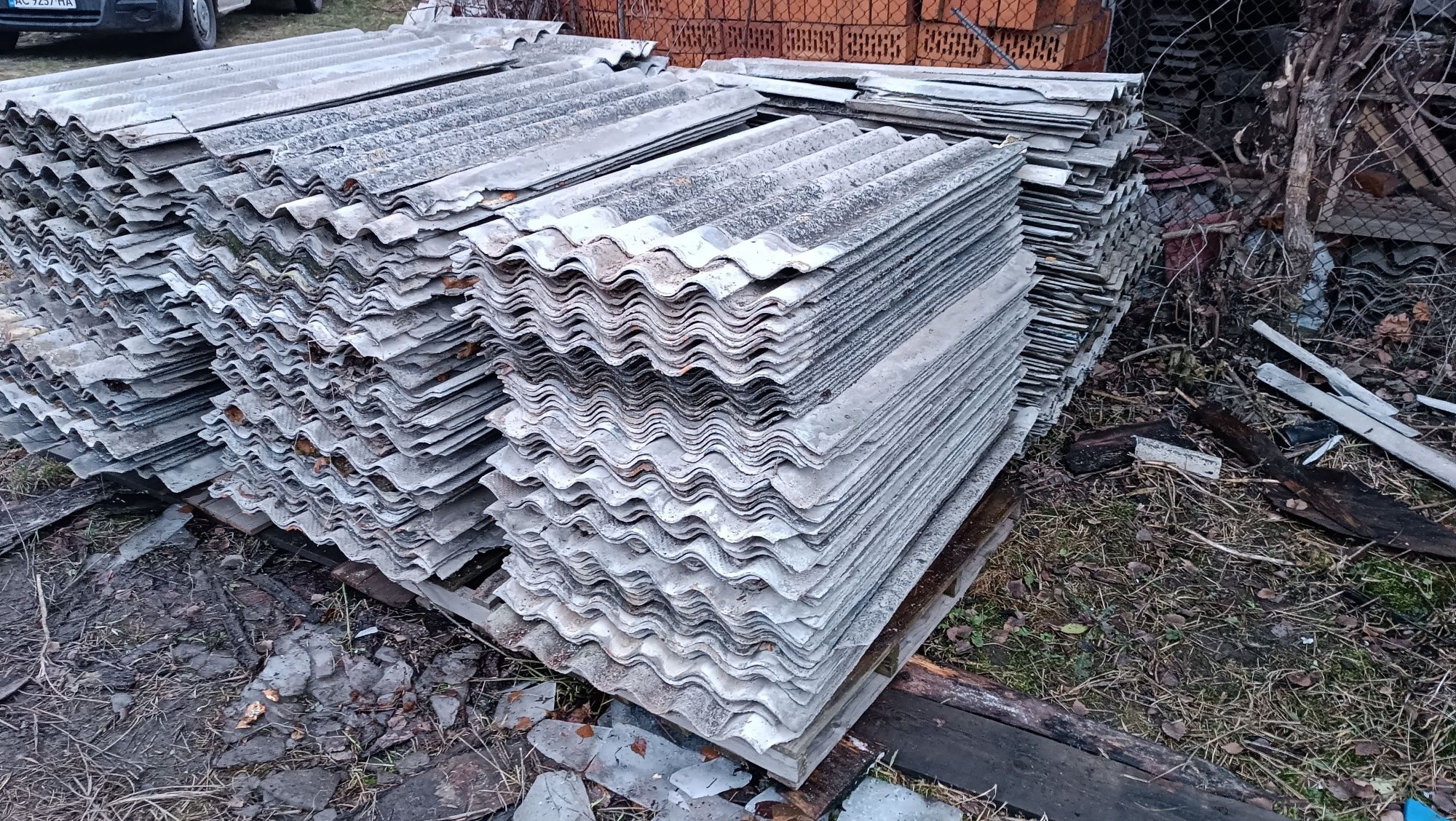 Продам б/у шифер 6-ти хвильовий