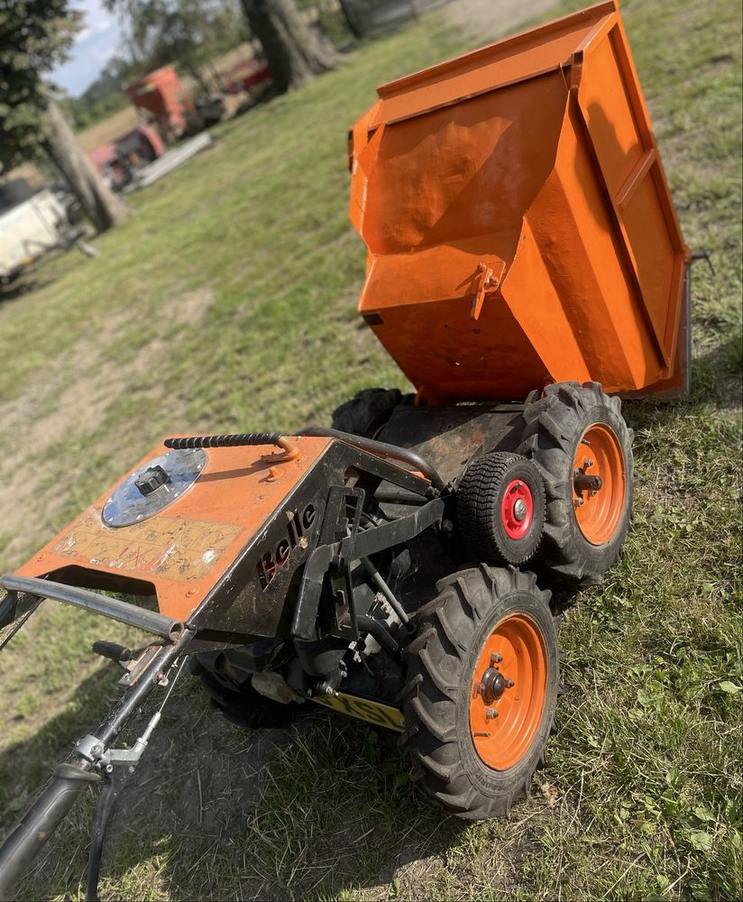 Taczka spalinowa/wozidlo budowlane 4x4 belle