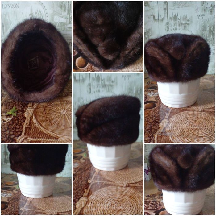 Норкова шапка жіноча