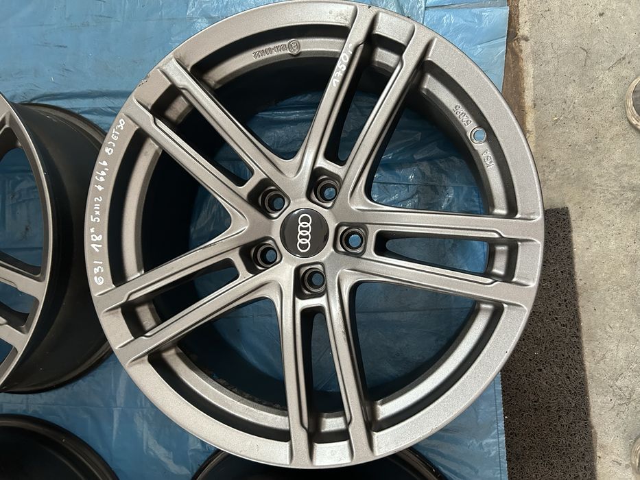 631 Felgi Aluminiowe AUDI R 18 5x112 otwór 66,6