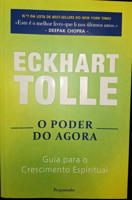 O Poder do Agora – Eckhart Tolle (Livro em excelente estado)