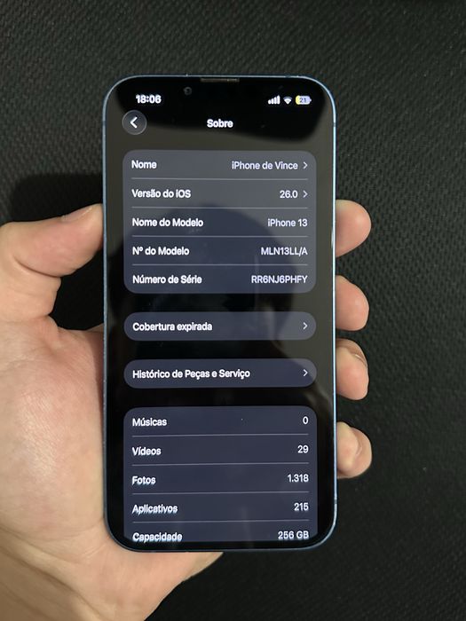 iPhone 13 Azul 256GB