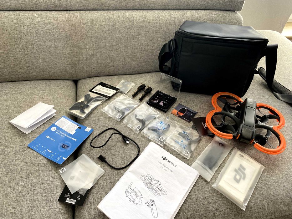 Dron DJI Avata 2 + ubezpieczenie DJI Care  + MEGA DODATKI (FILTRY ND)