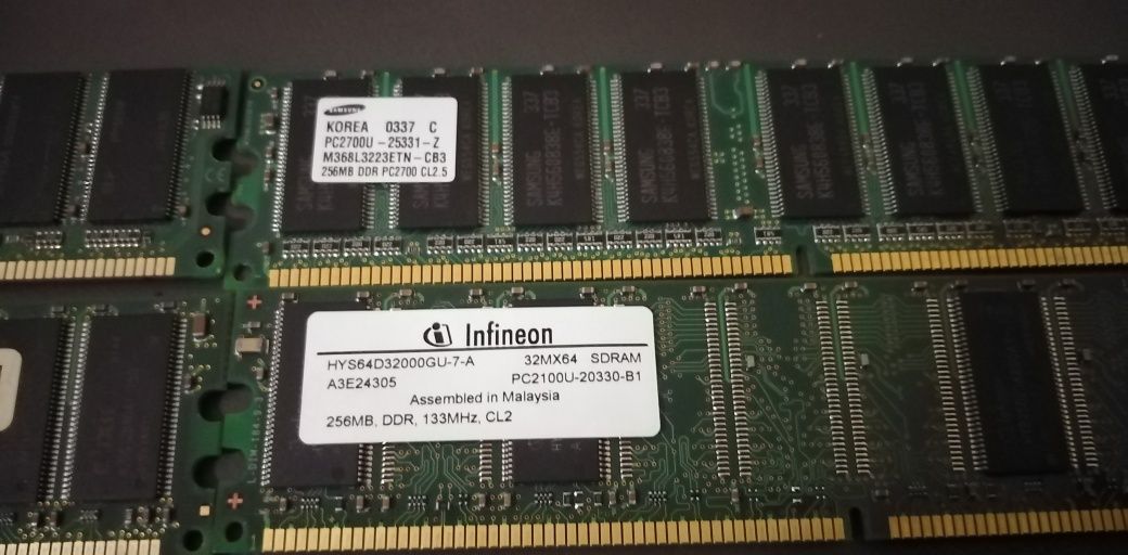 19 Memórias para PC antigos, vendo o conjunto!