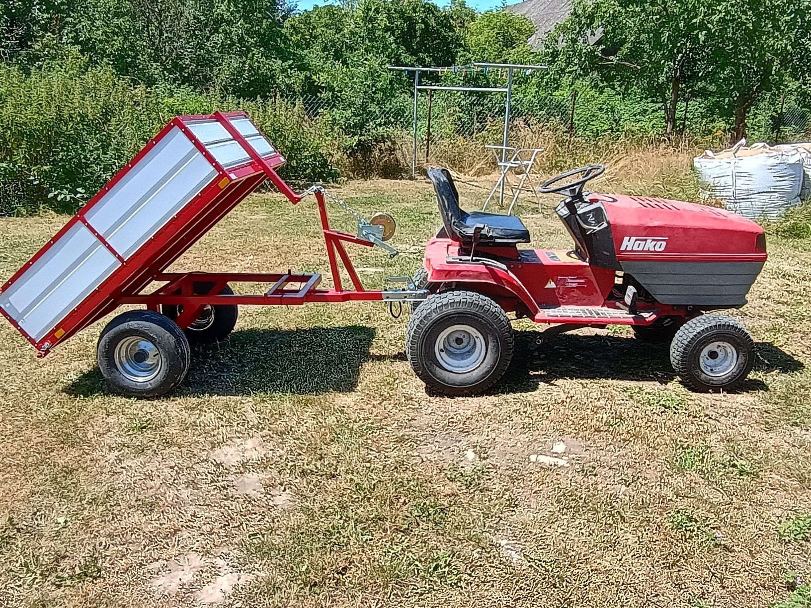 Przyczepka traktorek quad. Kiper