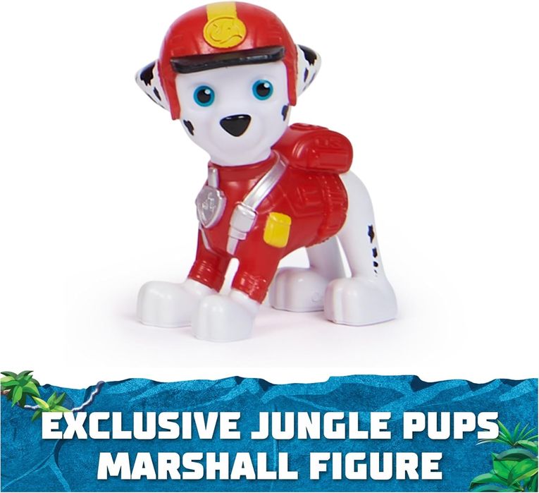 Spin Master Paw Patrol Jungle Pups Пожежна машина-слон Маршал Джунглі