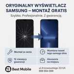 Oryginalny wyświetlacz Samsung A55 + montaż Gratis / Best Mobile