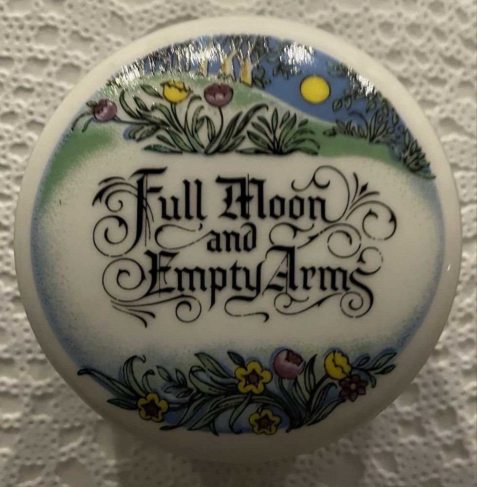Pozytywka porcelanowa okrągła Franklin