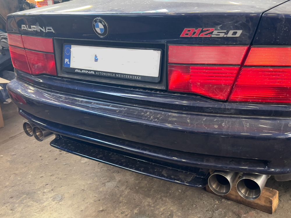 Bmw 635Csi , 850Csi  końcowki wydechu CSI Look inox