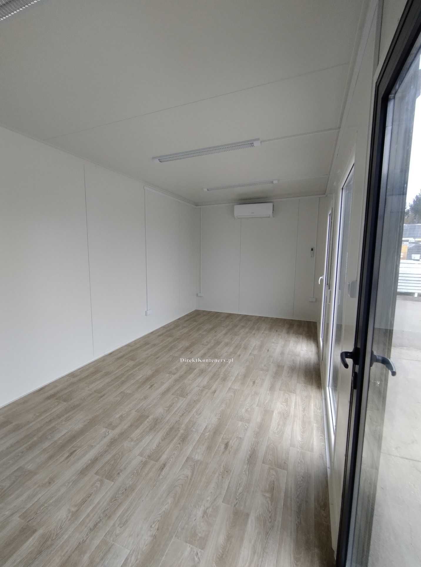 Kontener biurowy mobilny pawilon handlowy XL 7x3m z WC Producent