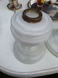 Lampa naftowa biała
