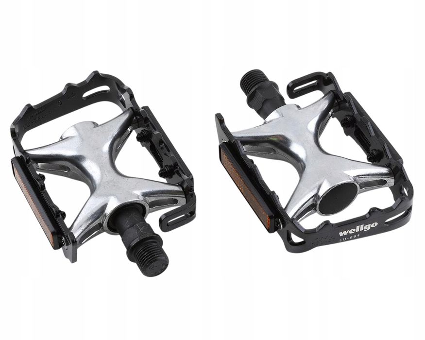 Pedały Wellgo LU-964A aluminiowe MTB Cross Trekking platformowe
