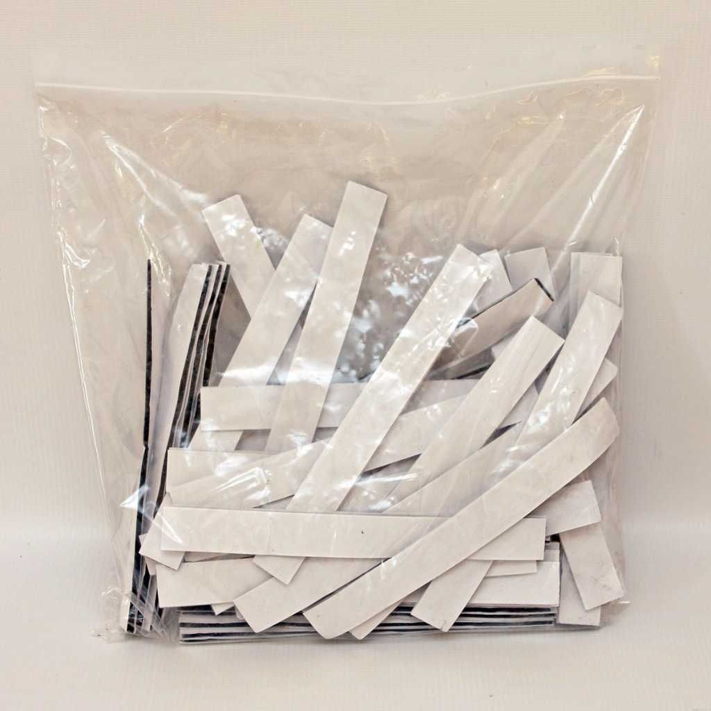 Rzep z klejem samoprzylepny silikonowy 2 cm 12m Paski 60szt 20cm