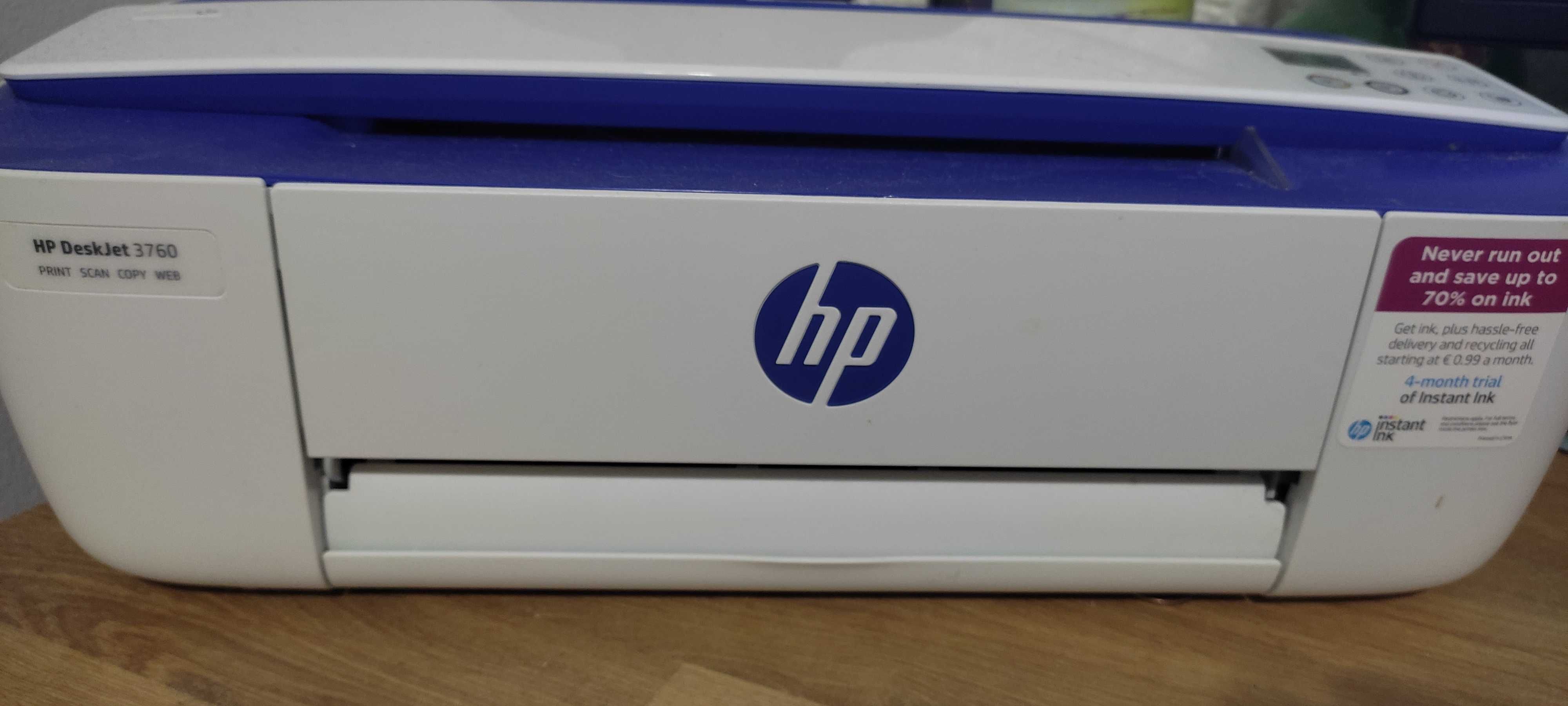 Multifunções HP DeskJet 3760 - Como Nova e Negociável