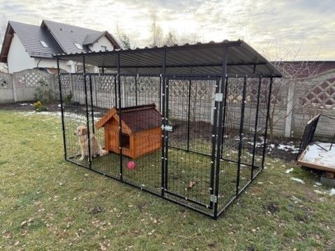 Kojec dla Psa 3x2 Panelowy 3D Wzmocniona Rama