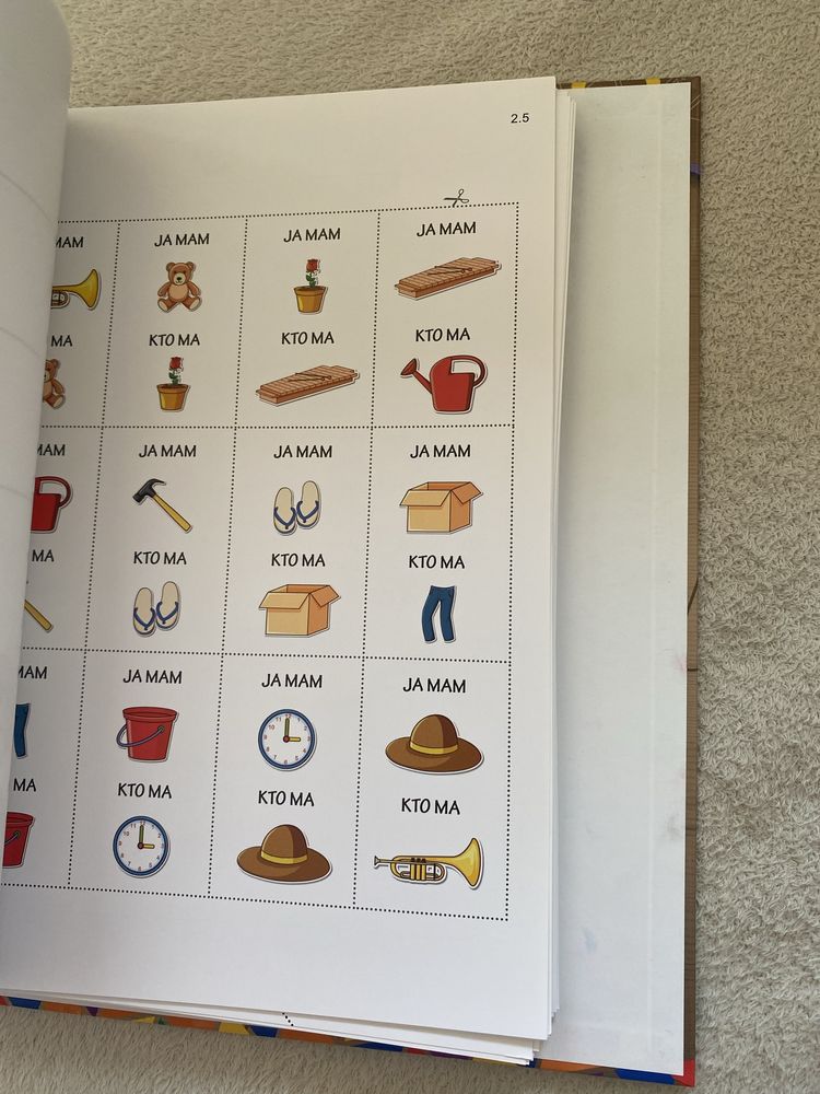 Księga kreatywności Froebel segregator z karty pracy da dzieci