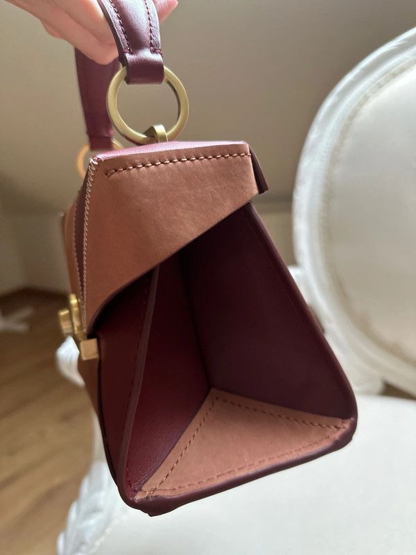 Mini bag Zac Posen Amelia Cinnamon