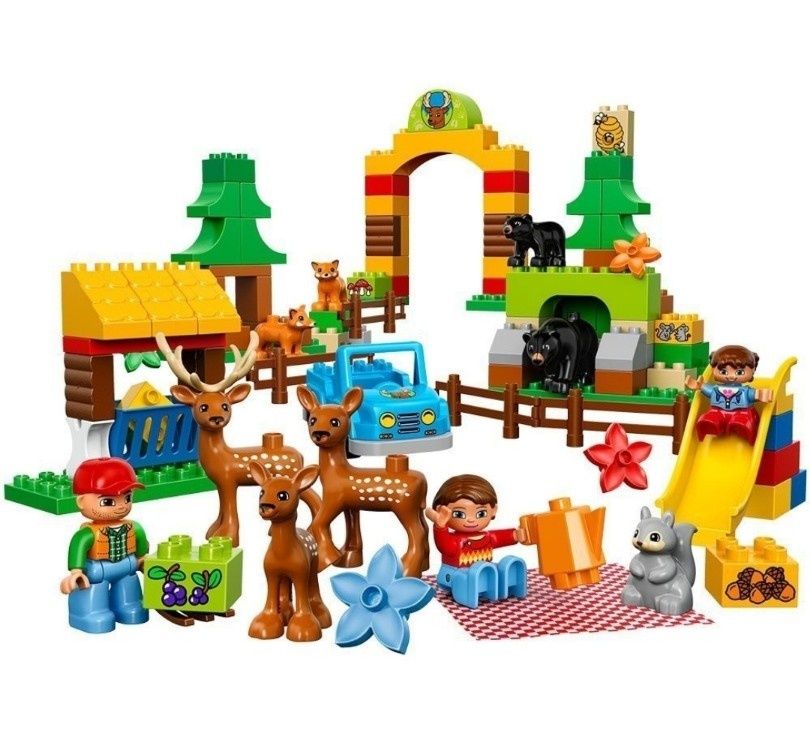 Конструктор Лего дупло Lego Duplo 10584 Лесной заповедник+ ПОДАРОК