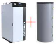 DEFRO Optima HG 19 kW kocioł zgazowujący drewno + BUFOR DBO S 800 lit