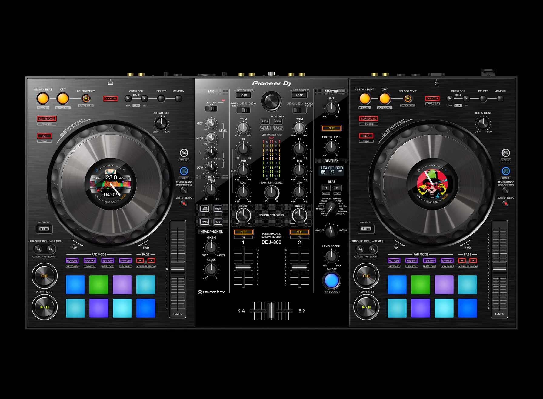 Pioneer DDJ 800 kontroler + UDG case  jak nowy na gwarancji recordbox