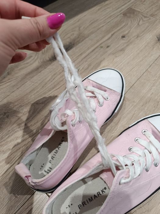 Trampki różowe 40 Primark