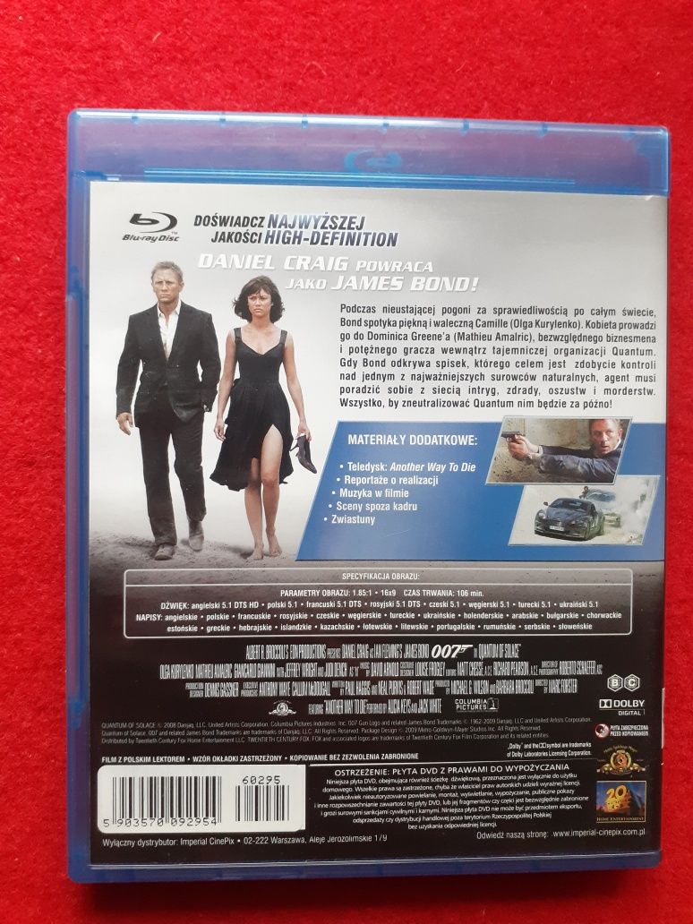 007 James Bond Quantum of Solace [Blu-Ray]