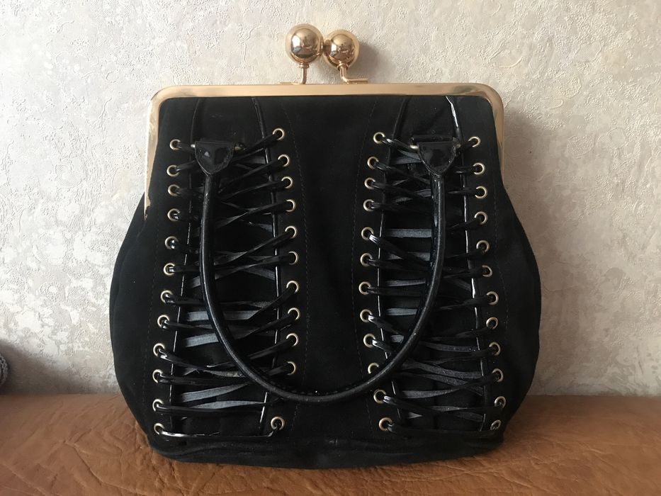 Чорна сумочка Dune London