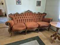 Sofa 3  i dwa fotele barok