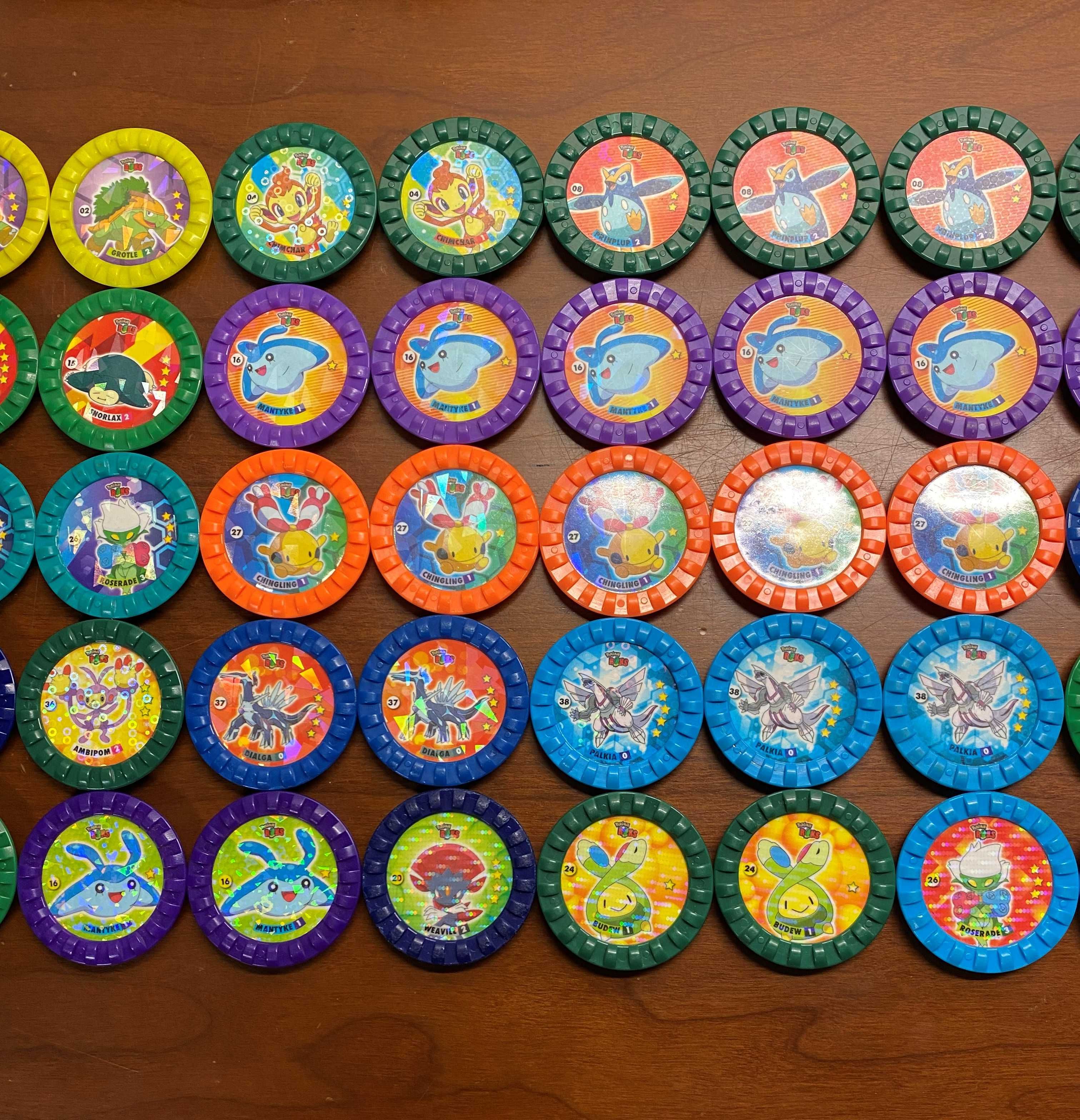 Tazos Pokémon Roks