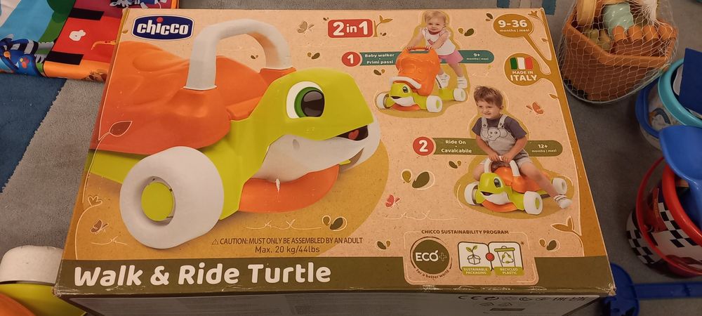 Walk and ride turtle da Chicco
