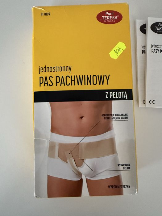 Pas pachwinowy jednostronny lewy rozmiar L