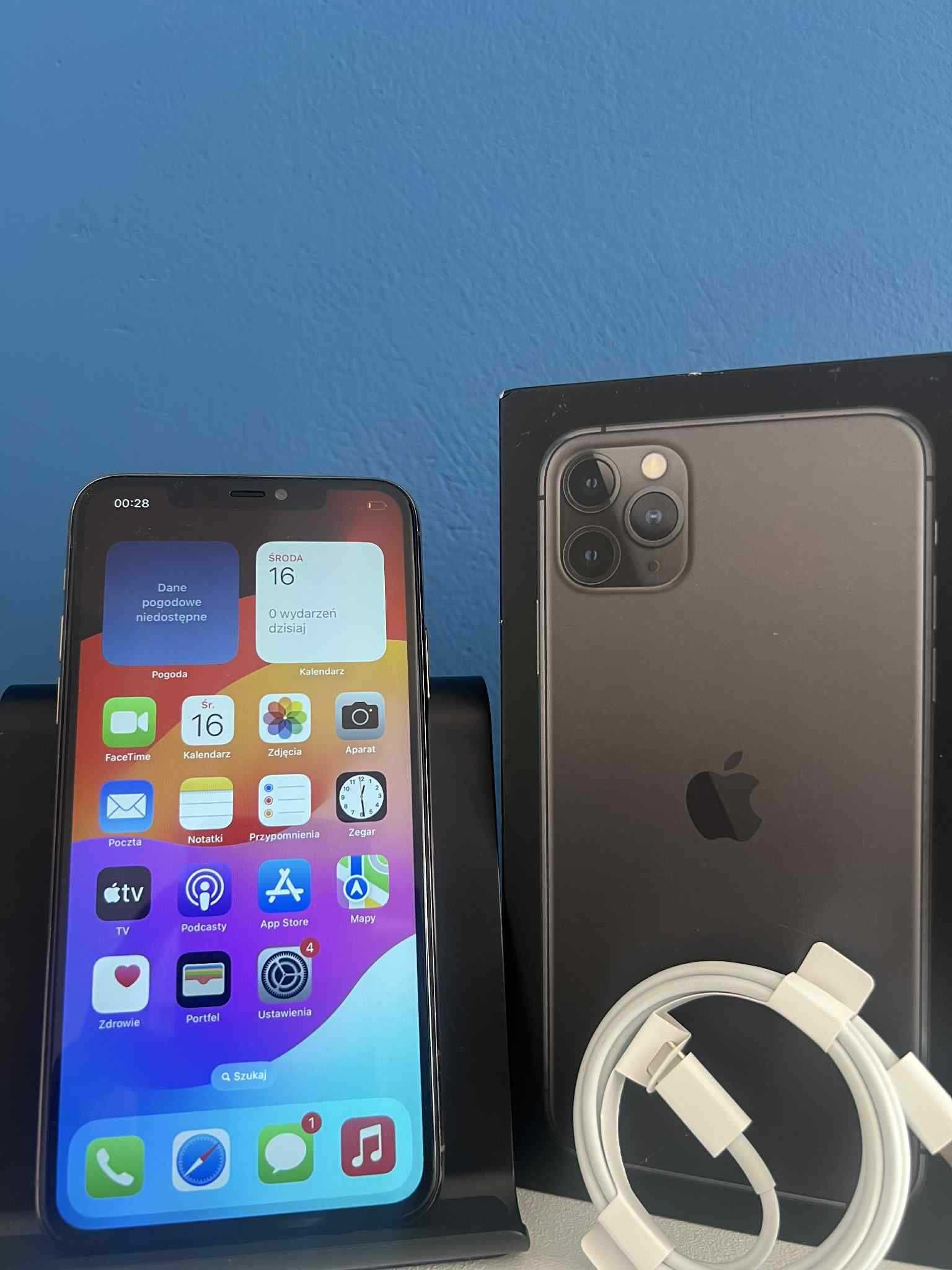 iPhone 11 pro max 256gb- kondycja baterii 100%!