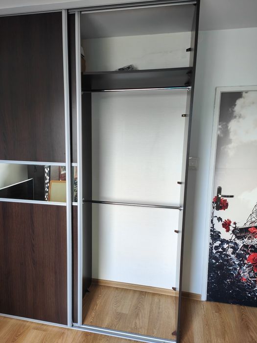 Duża szafa ścienna kolor wenge