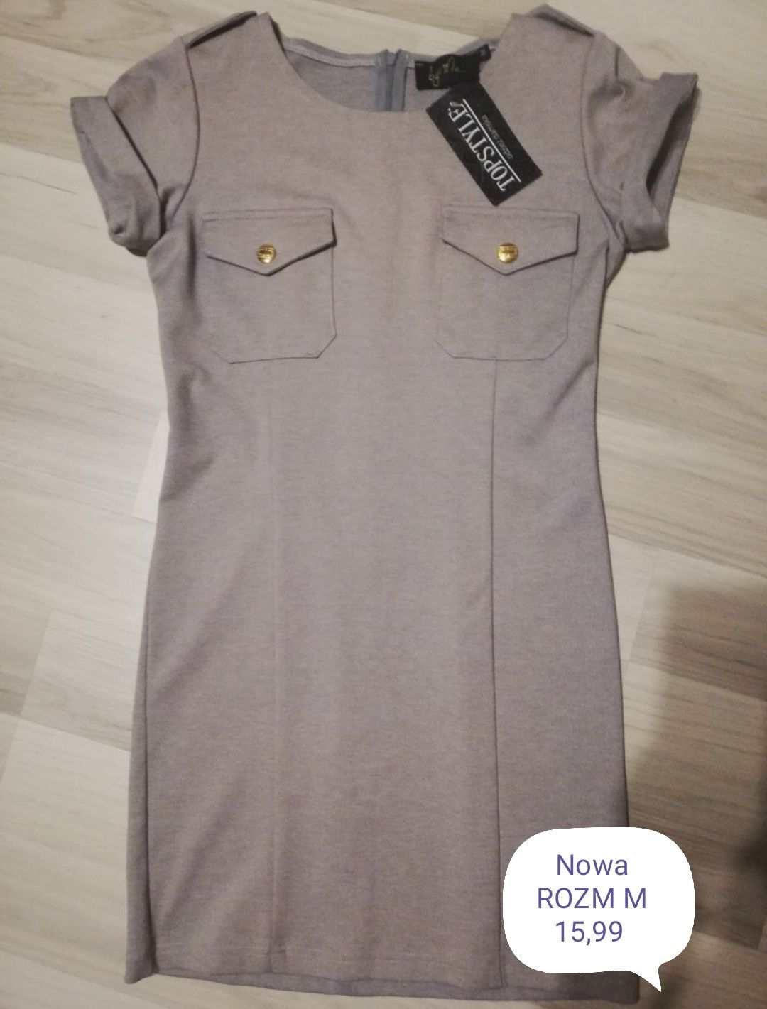 Wiosenną Sukienka dzianinowa S/M/L