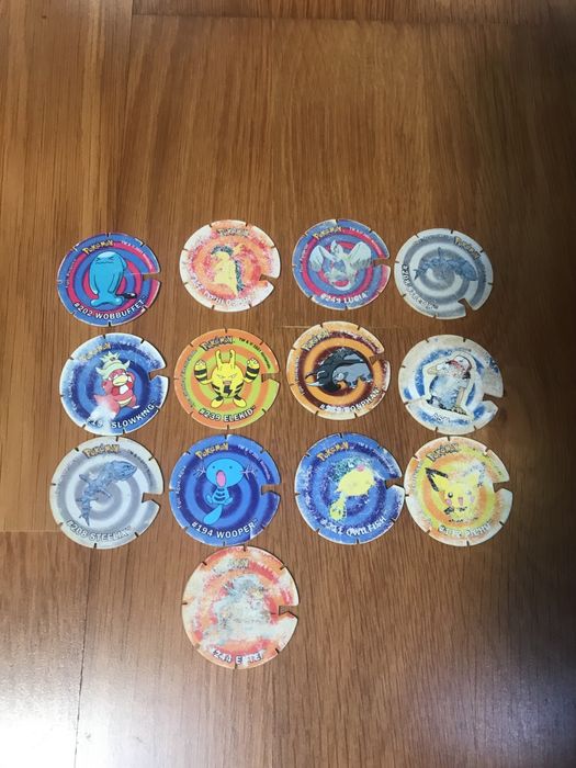 Pokemon Tazos diverso
