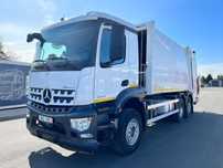 Mercedes-Benz AROCS 2536 eur6 FAUN VARIOPRSS522  śmieciarka 1 komorowa 153tkm oś skrętna 3 osiowa prokontraktowy