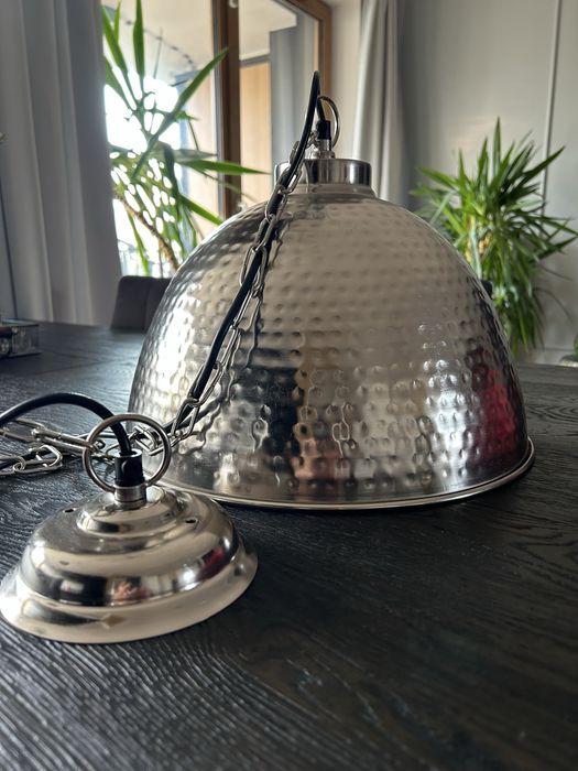 Lampa wisząca srebrna Bloomingville
