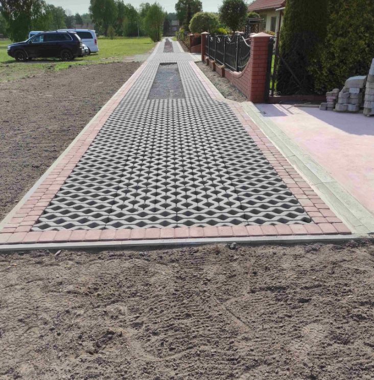 Budowa dróg betonowych ! Płyty ażurowe ! Kostka brukowa !