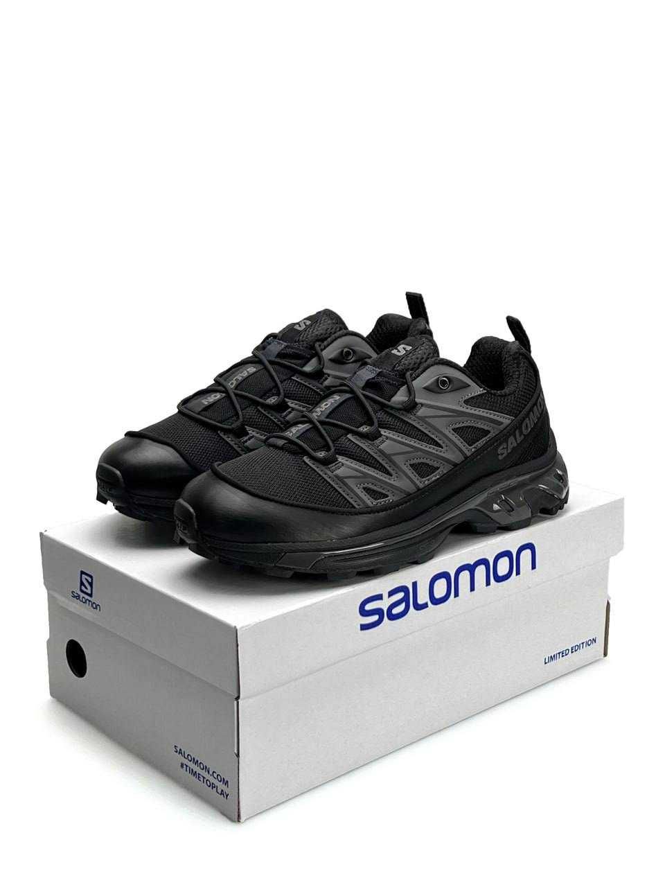 Чоловічі кросівки Salomon XT-6 Expanse чорні Саломон