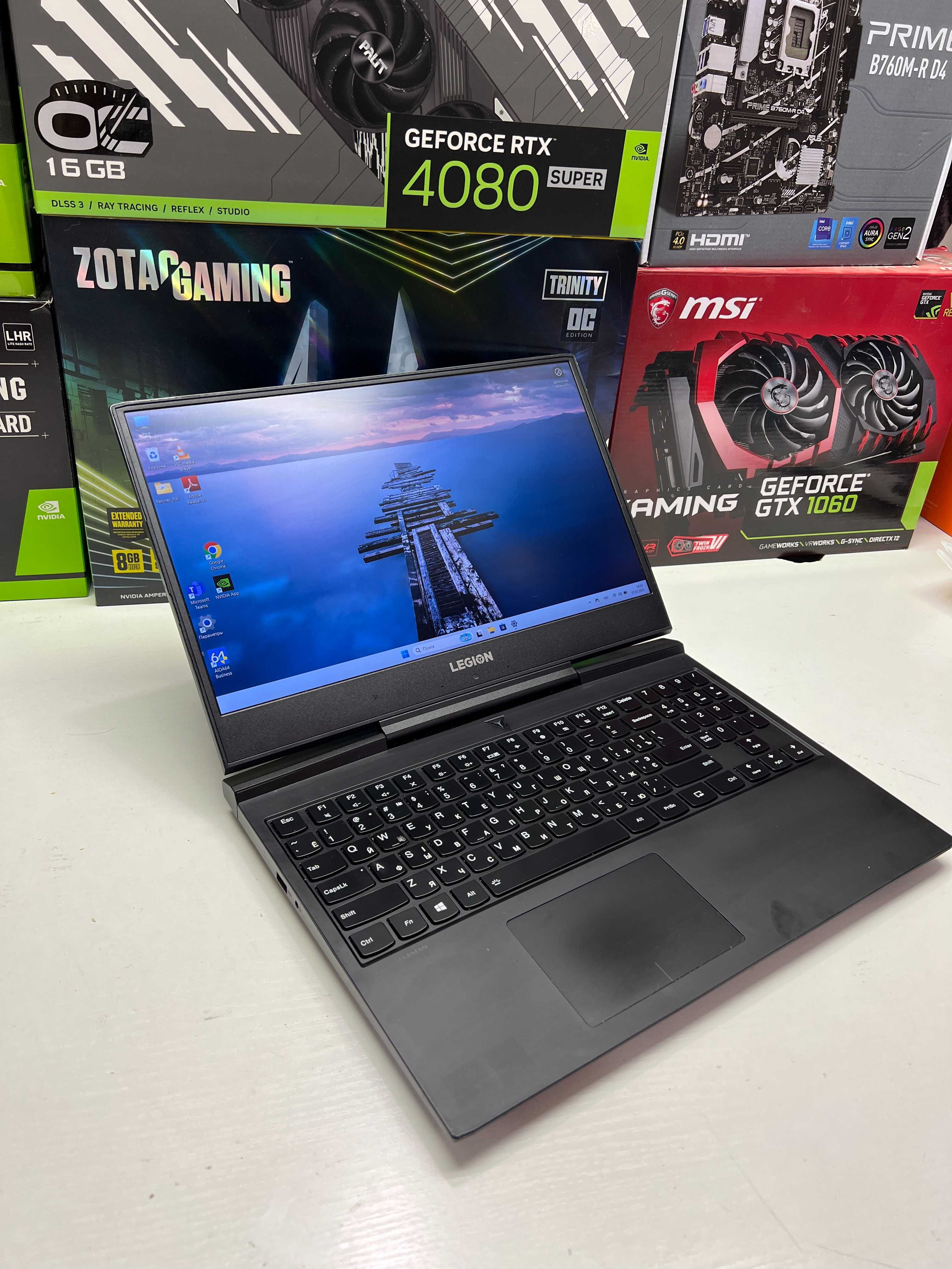 Ігровий Ноутбук Legion Y545 - 15.6 144hz| i7-9750H|16gb|GTX 1660Ti