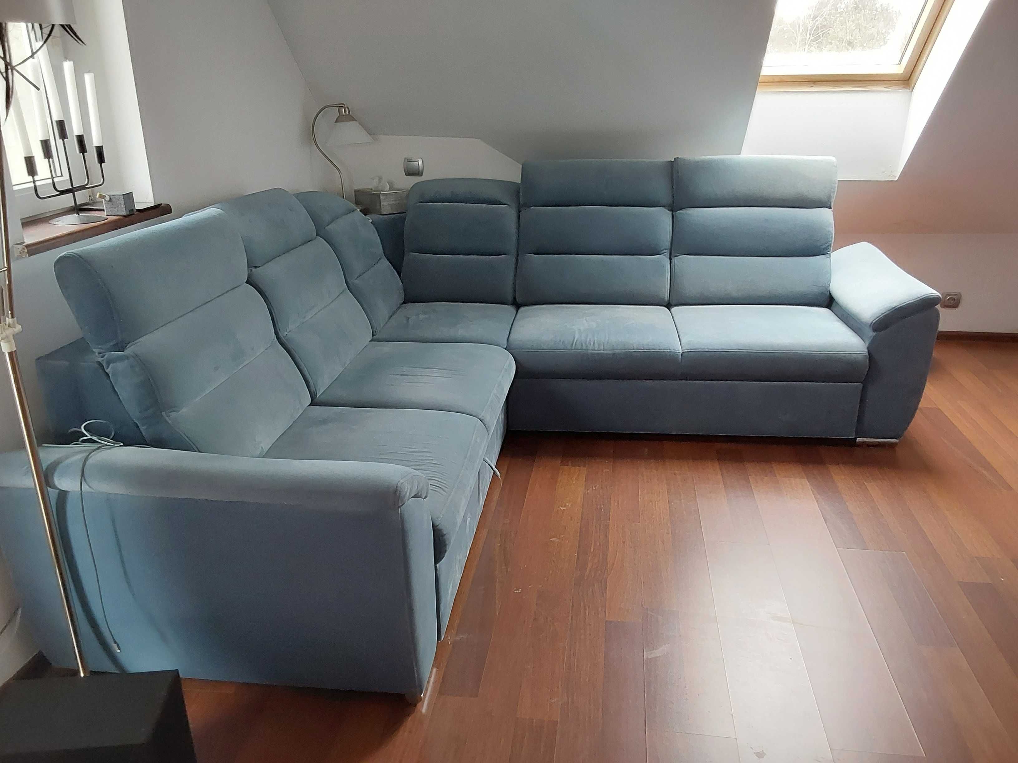 Sofa, narożnik z funkcją spania, od Agata Meble 250x250