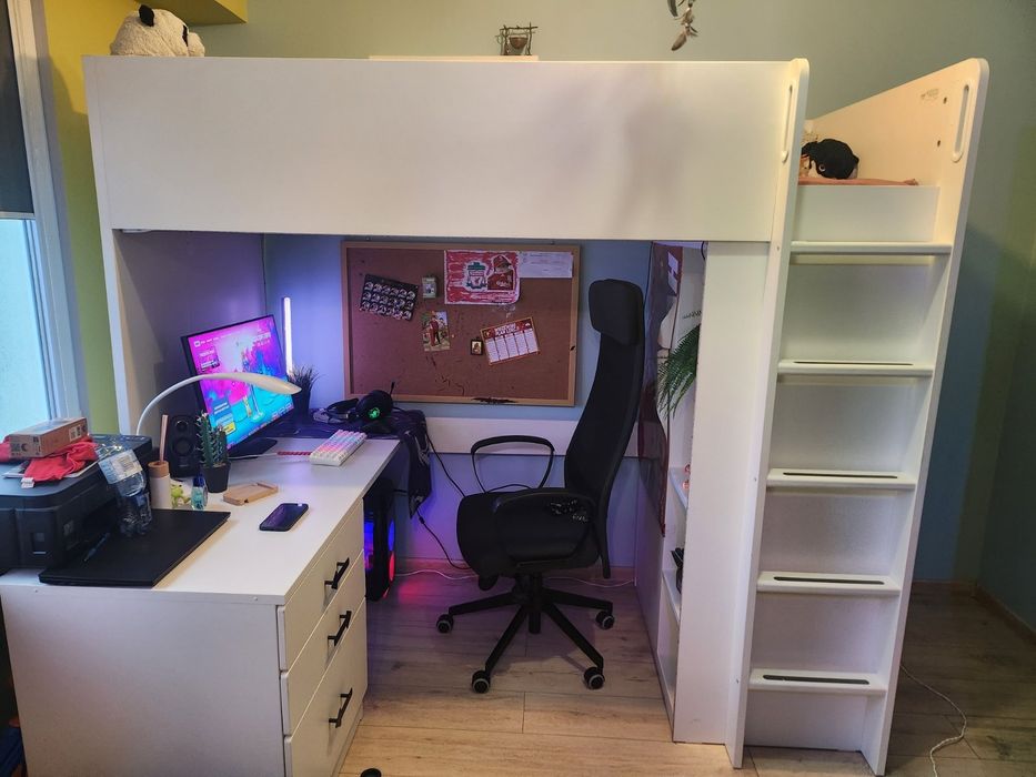 Łóżko piętrowe IKEA. 3w1. Tylko odbiór osobisty