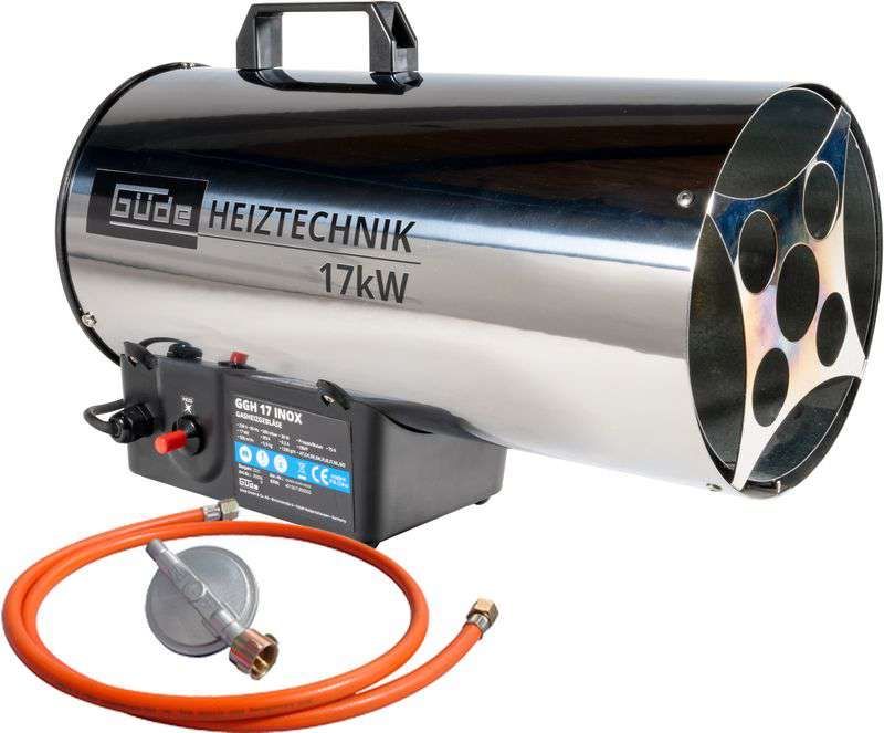 Газовийобігрівач GÜDE Gasheizgebläse GGH 17 INOX
