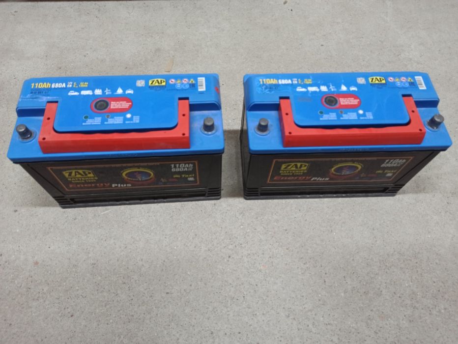 Akumulator ZAP ENERGY PLUS 110Ah MARINE, taxi