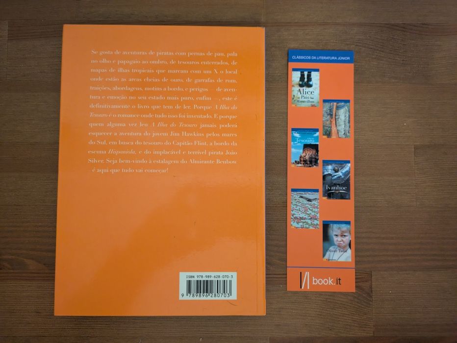 L " A Ilha do Tesouro " Robert Louis Stevenson (Como Novo)