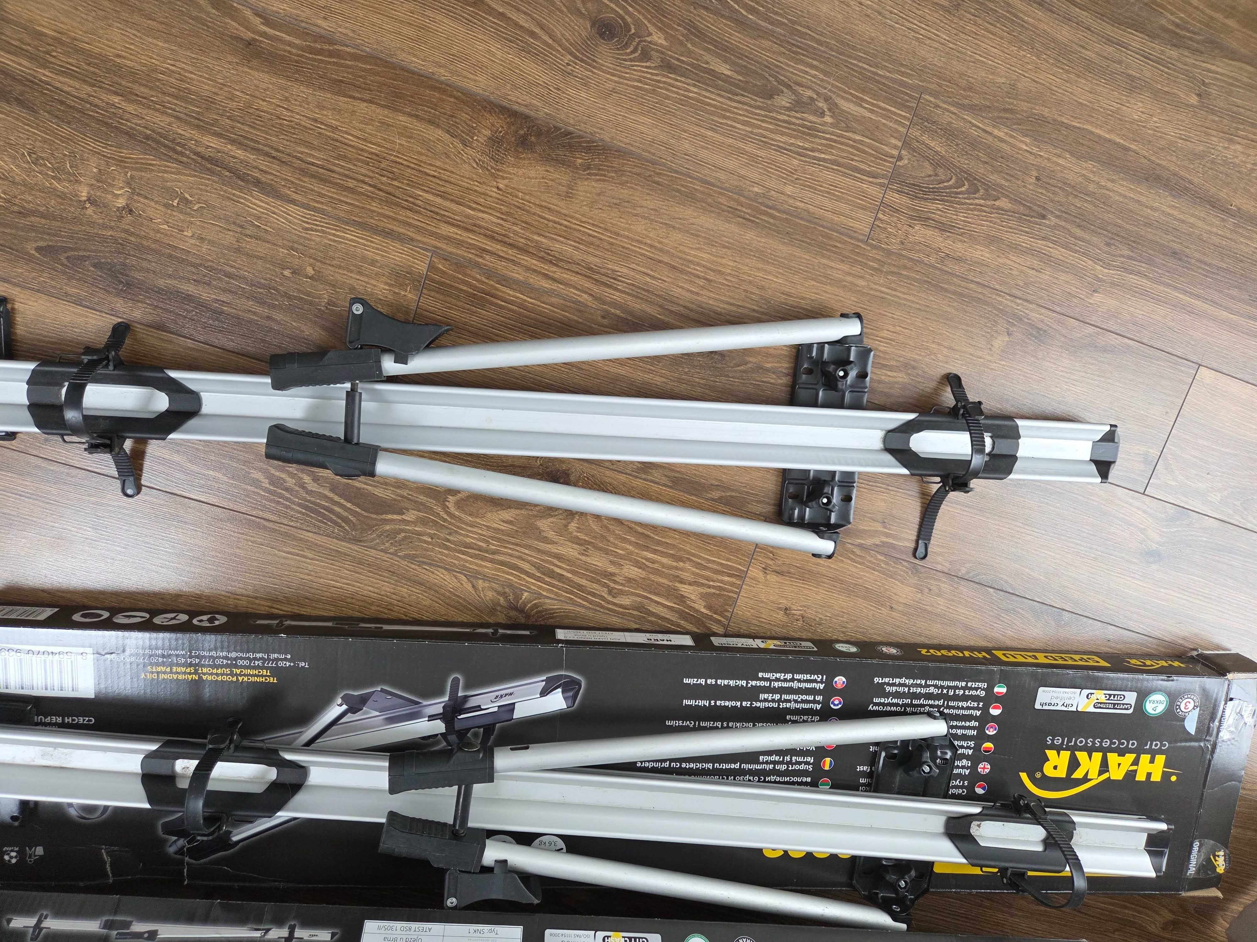 Uchwyt rowerowy na dach Hakr Speed Alu HV0902 -jak nowe
